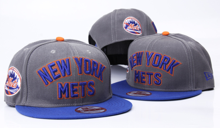 MLB New York Mets NE Snapback Hat #11